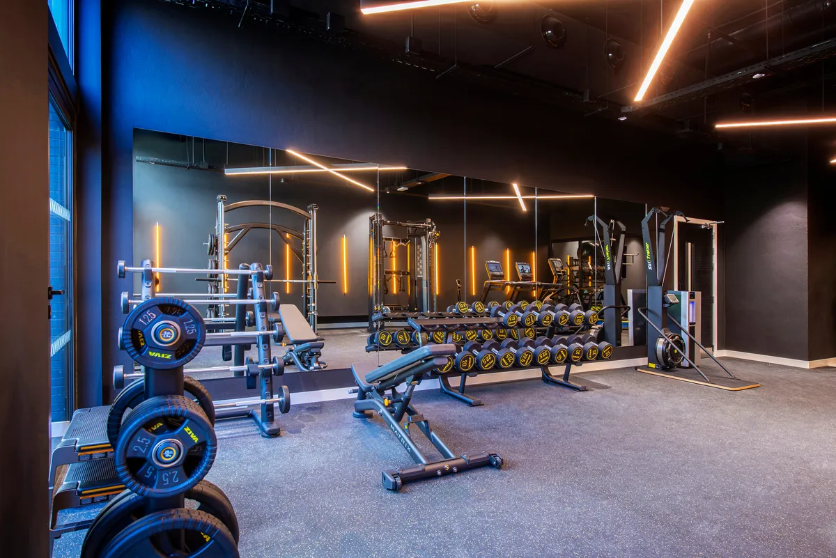 24/7 gym at a Vita Student residence